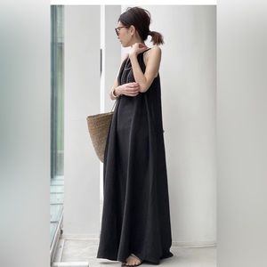 NWOT Shaina Mote Roma Dress Onyx Black